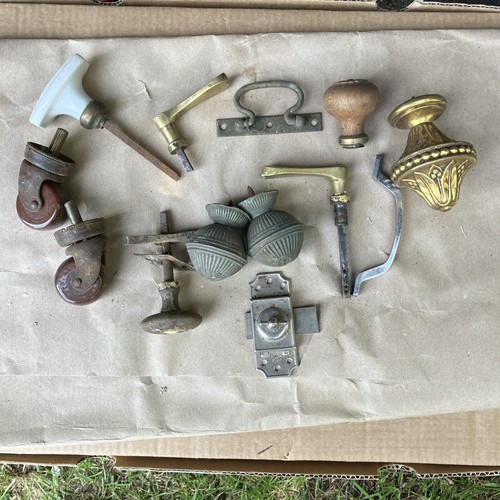Lot brocante objets anciens - lot,
