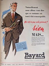 PUBLICITÉ DE PRESSE 1956