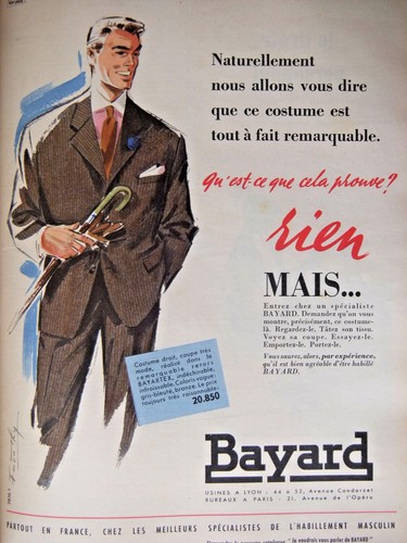 Publicité presse 1956 - publicitÉ,