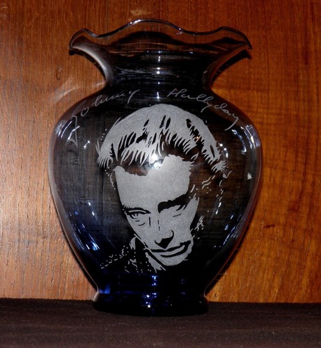Superbe gros vase - vase, bleu