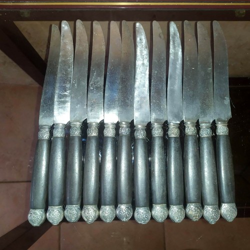 Série couteaux table - série,