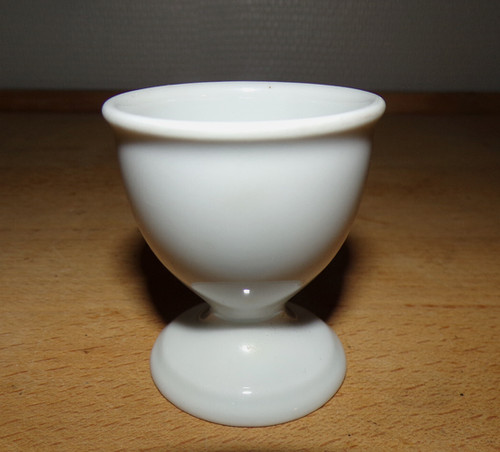 Coquetier porcelaine blanche - porcelaine,