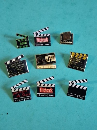 Pin film clap cinéma lot - clap,