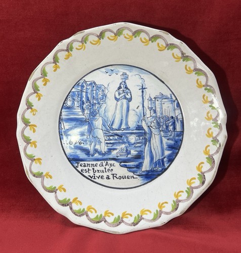 Nevers assiette decoration - assiette,