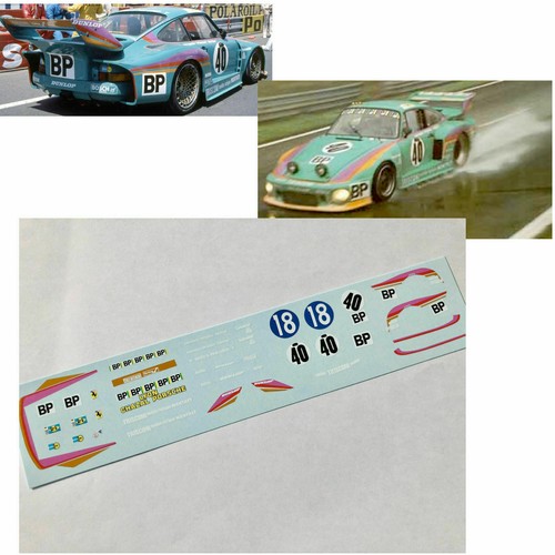 Decal porsche 935 kremer - 1/43,