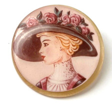 Grande BROCHE vintage Femme