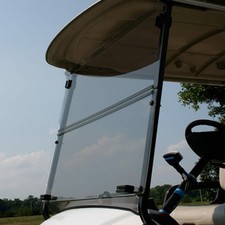 Yamaha Drive2 Golf Cart 2017-Up Teinté Pliable Avant Coupe-Vent Boulonné