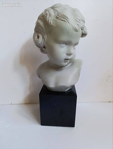 Buste terre cuite enfant - buste, d