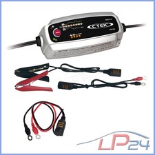 CTEK MXS 5.0 CHARGEUR DE BATTERIE CHARGEUR+ CÂBLE À CONTACT RAPIDE CONNECT EYELE