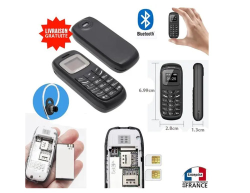 Mini téléphone portable bm70 - portable,