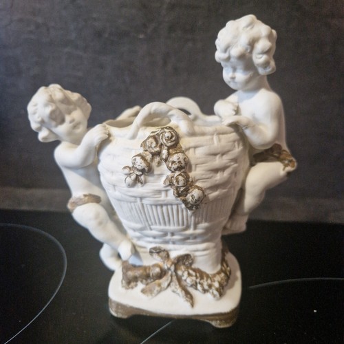 Biscuit porcelaine putti - porcelaine,
