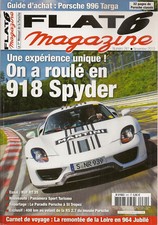 FLAT 6 261 ESSAI PORSCHE 918