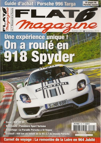 Flat 261 essai porsche 918 - essai,