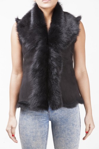Gilet peau mouton - en,
