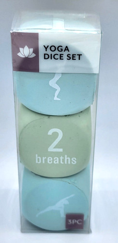 Yoga foam dice piece - foam, set