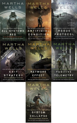 Lot livres the murderbot - lot, 7