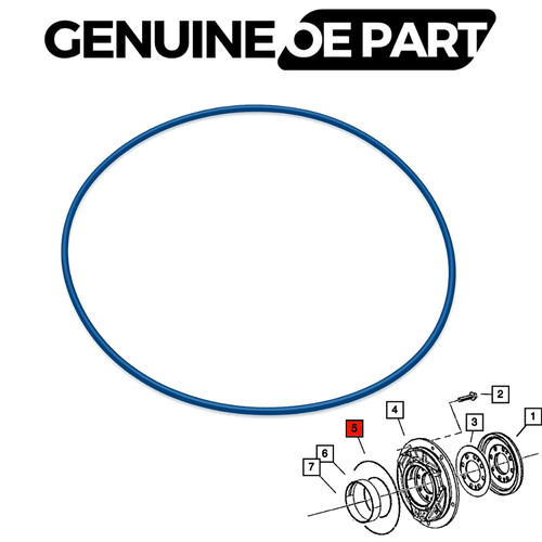 Vilebrequin arrière bague - arrière,