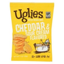 Chips De Pommes De Terre Au Cheddar Et À La Crème Sure 1 Oz (Caisse De 32)