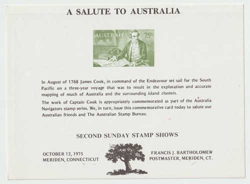 Gravure 1975 australie - gravure,