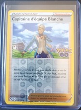 Carte Pokémon REVERSE Capitaine d'Equipe Blanche 064/078 EB10.5 Pokémon Go NEUF
