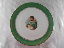 ( 624 ) ASSIETTE " EMPEREUR NAPOLÉON BONAPARTE " EN PORCELAINE DE LIMOGES