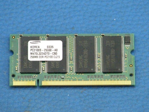 256mb ram pc2100s 25330 - 256mb,