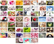 Set de 52 cartes postales de