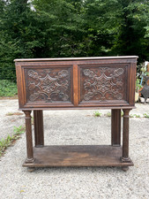 Console cabinet avec abattant