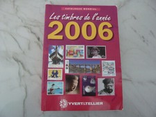 LIVRE DES TIMBRES 2006 CATALOGUE YVERT ET TELLIER