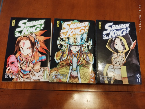 Lot shaman king no 1 - 3,