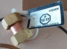 Raccord droit 2 écrous tournants Femelle 12/17 - Femelle 12/17 - douille cuivre