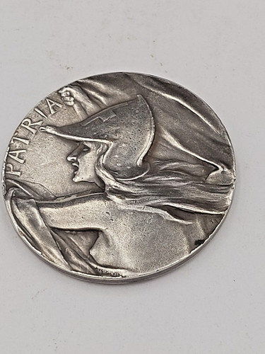 Medaille bronze argenté - medaille,