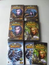 WORLD OF WARCRAFT  5 JEUX PC  COMPLETS BLIZZARD EDITION 
