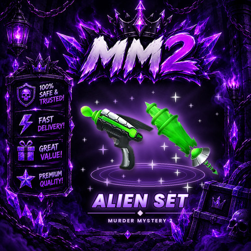 Murder mystery alien set - murder,