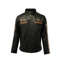 Blouson biker pour homme - , en