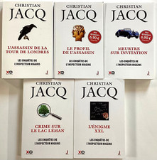 10 ENQUETES de l'INSPECTEUR HIGGINS Christian Jacq roman policier Egypte