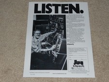 Klipsch Klipschorn Ad, Paul En Ad, 1 Pg ,1978,