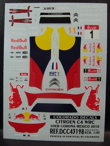 Decals citroën wrc - decals, c4
