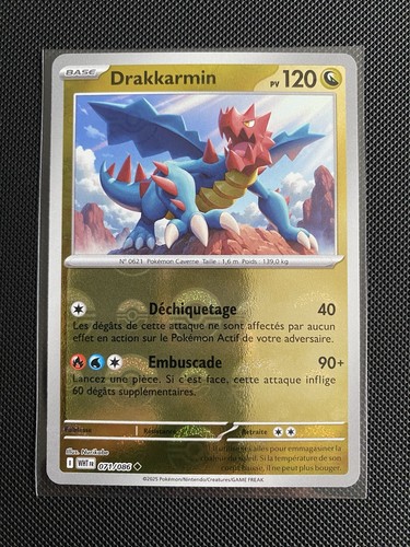 Carte pokémon drakkarmin - pokémon,