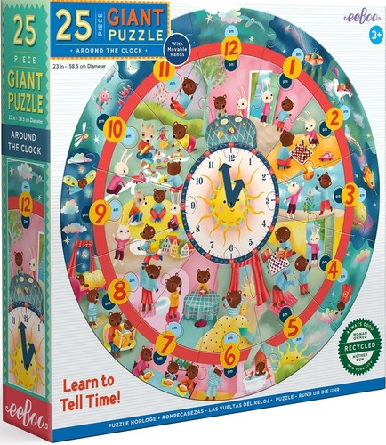 Puzzle eeboo pièces - puzzle, géantes
