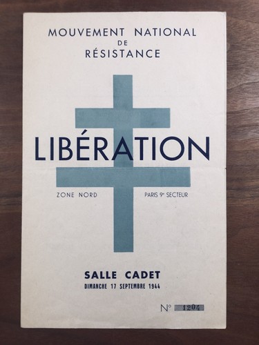 Libération paris 1944 - libération, de
