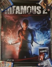 INFAMOUS 2 SONY PS3 PLV POSTER