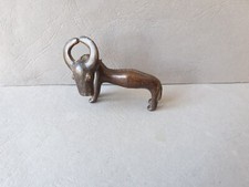 Poids à peser l'or Akan Animal Buffle Ashanti African - Art Africain tribal