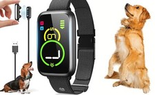 Collier Anti Aboiement Chiens Premium 3 ModesSon/Vibration/Vibration Forte Dé...