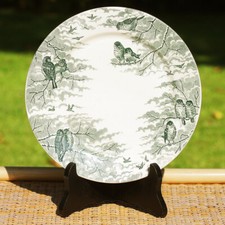 Assiette plate ancienne en