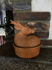 terrine ancienne en terre