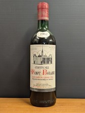 SAINT-EMILION - 1962 - CHATEAU MONT BELAIR - 63 ans - GRAND CRU - F.  DANAMIEL