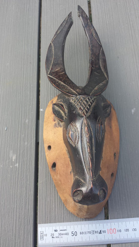 Masque africain vintage - , en