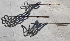 Fers à beignets, lot de 3