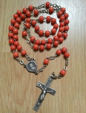 CHAPELET vintage PERLES FACON